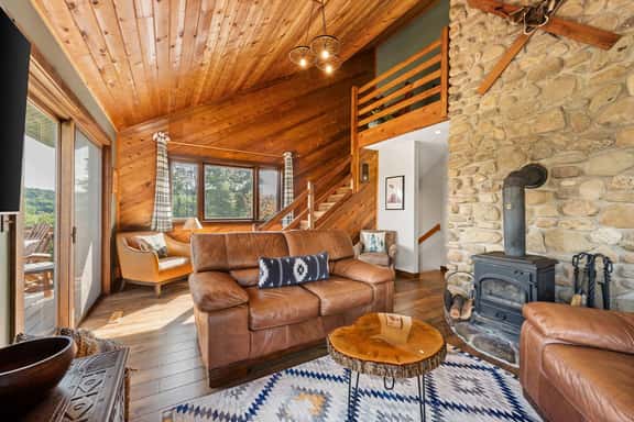 Family-Friendly Cabin with Heated Pool & Sauna - Image 1